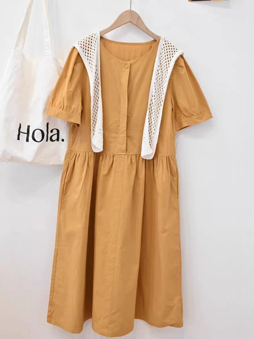 1572179【PINGJIE】2025高货韩版时尚休闲潮流舒适百搭洋气裙子