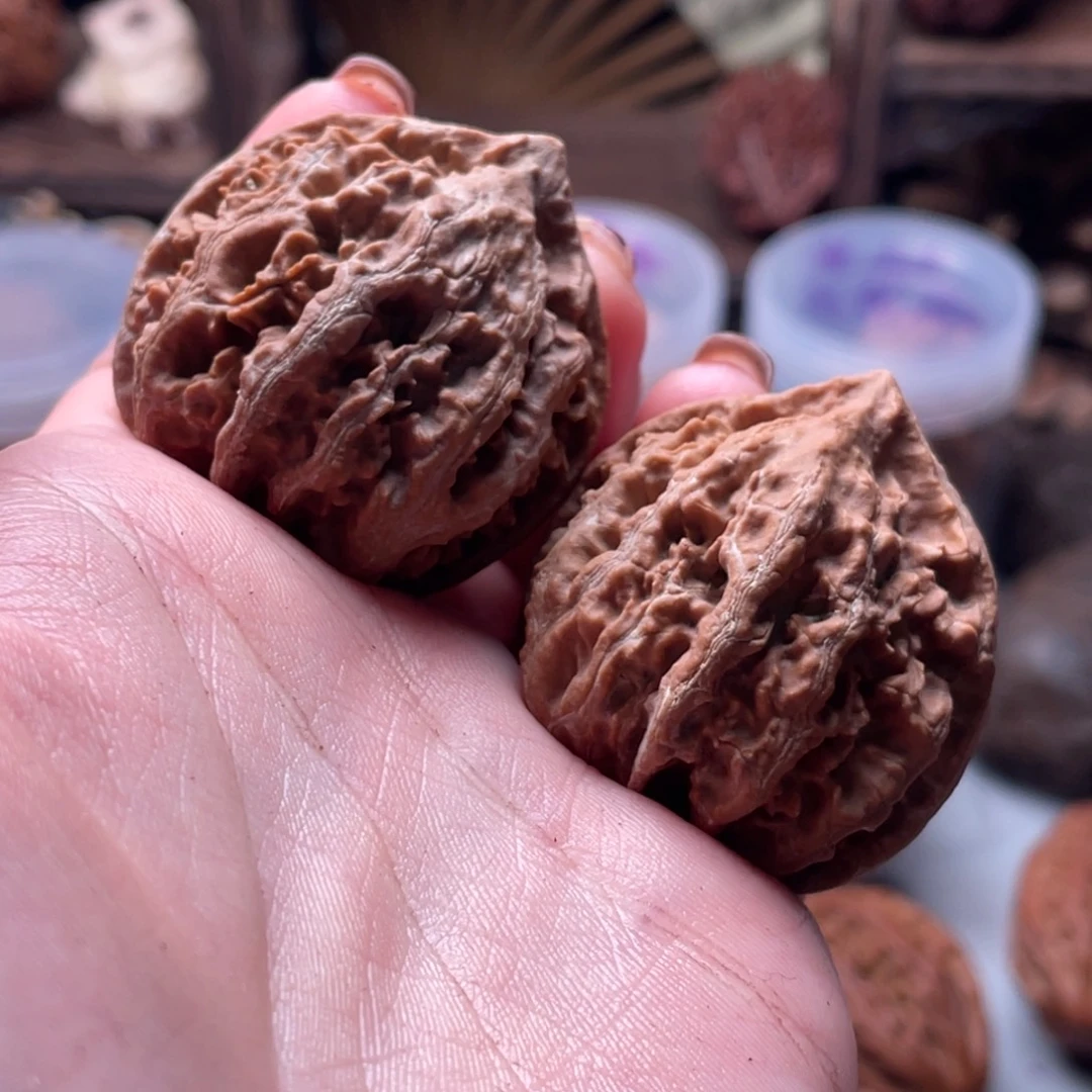 文玩核桃把件楸刀鱼93