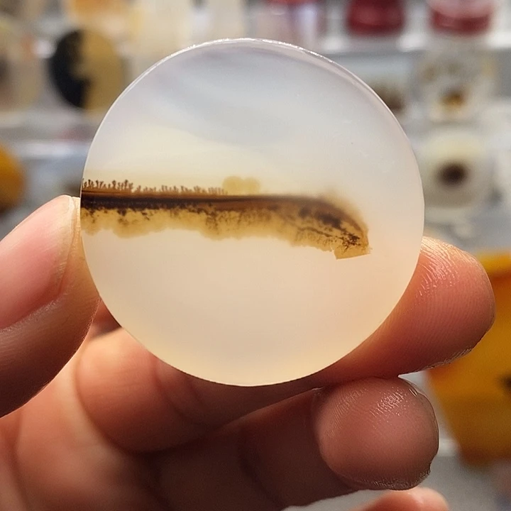 玛瑙/玉髓合金颈饰