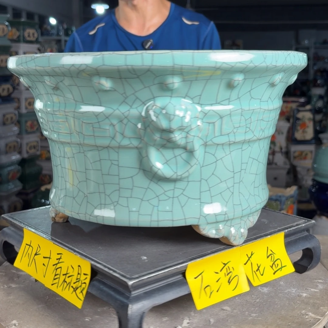 一风堂石湾花盆 内29*17