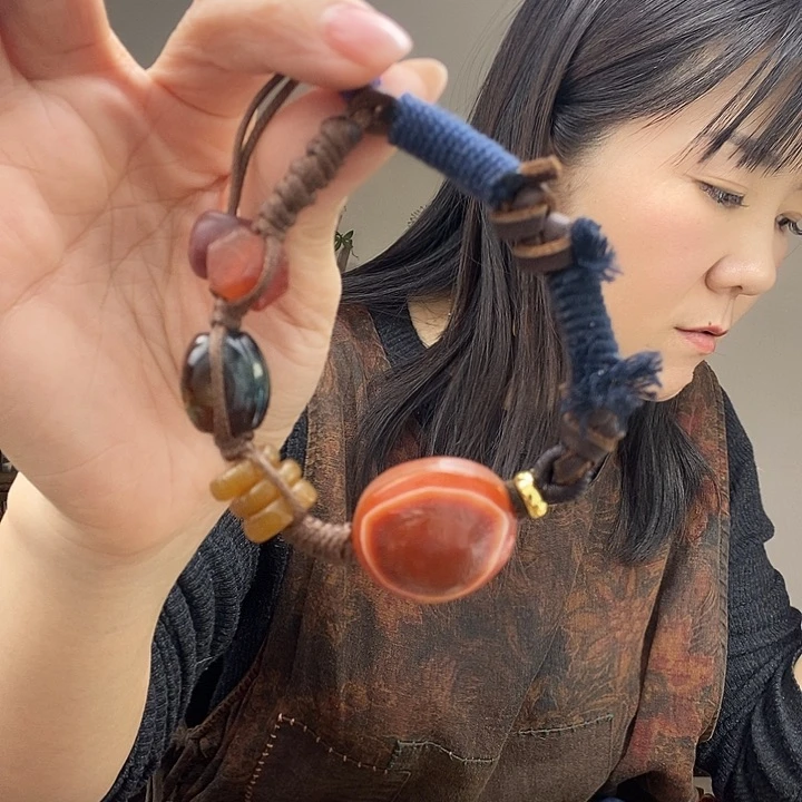 玛瑙/玉髓手链未镶嵌㊖****㊖手链