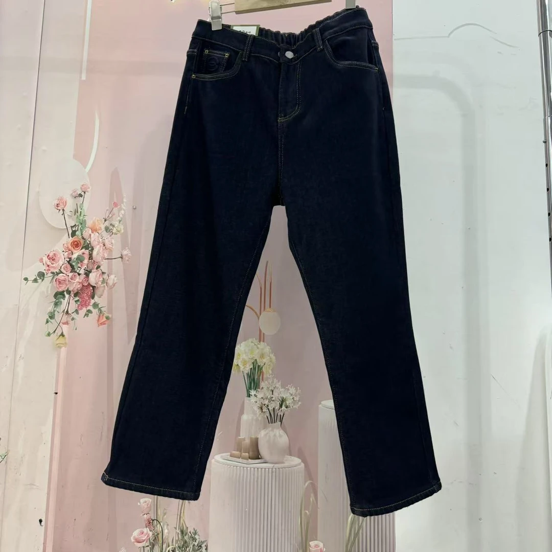 6610-加绒牛仔裤