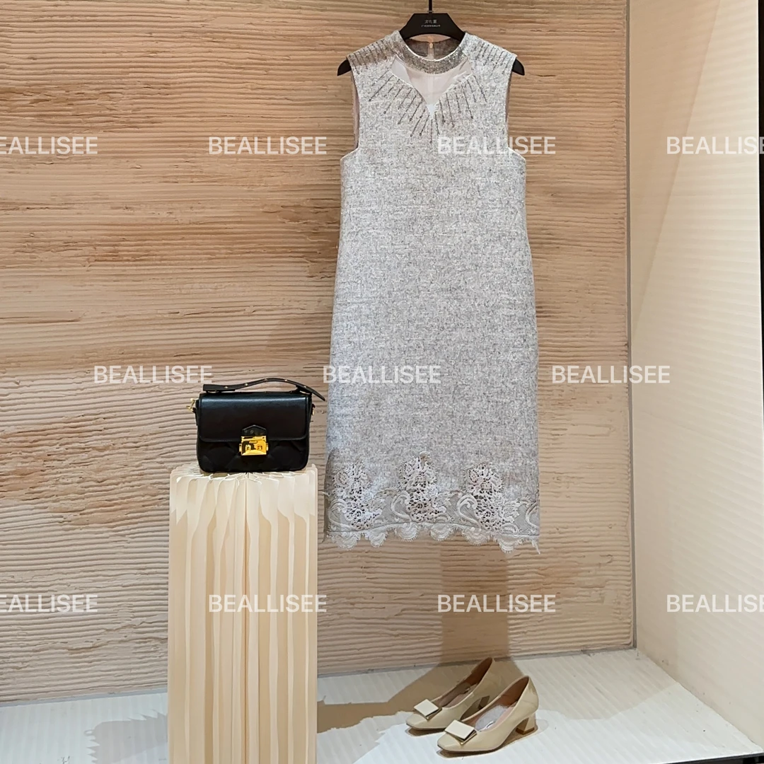 【宠粉价】秋冬新款无袖显瘦国风时尚宽松连衣裙W-A1553