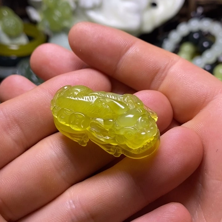 未镶嵌岫玉岫玉挂件
