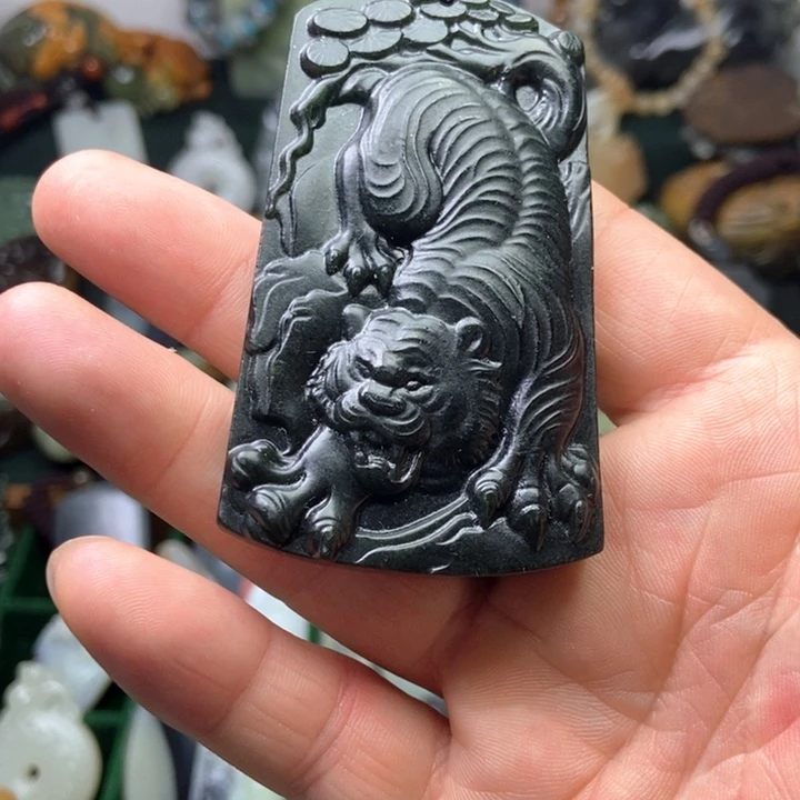 漠***然和田玉（糖玉）未镶嵌颈饰