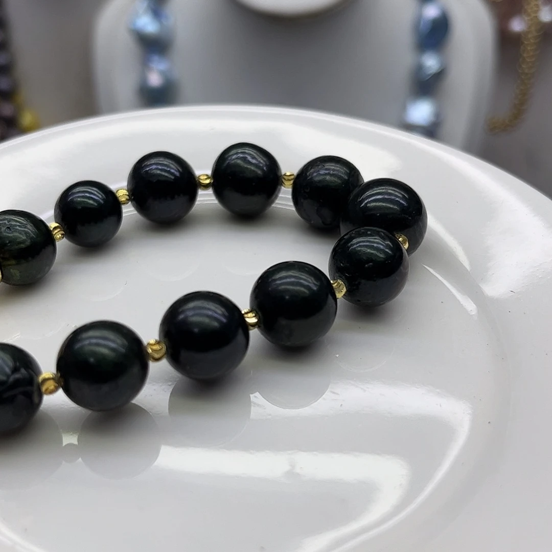 淡水珍珠钛钢颈饰