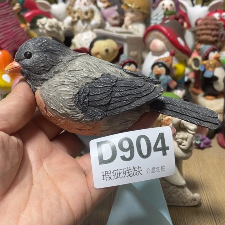 谢***e摆件孤品老货微瑕瓷