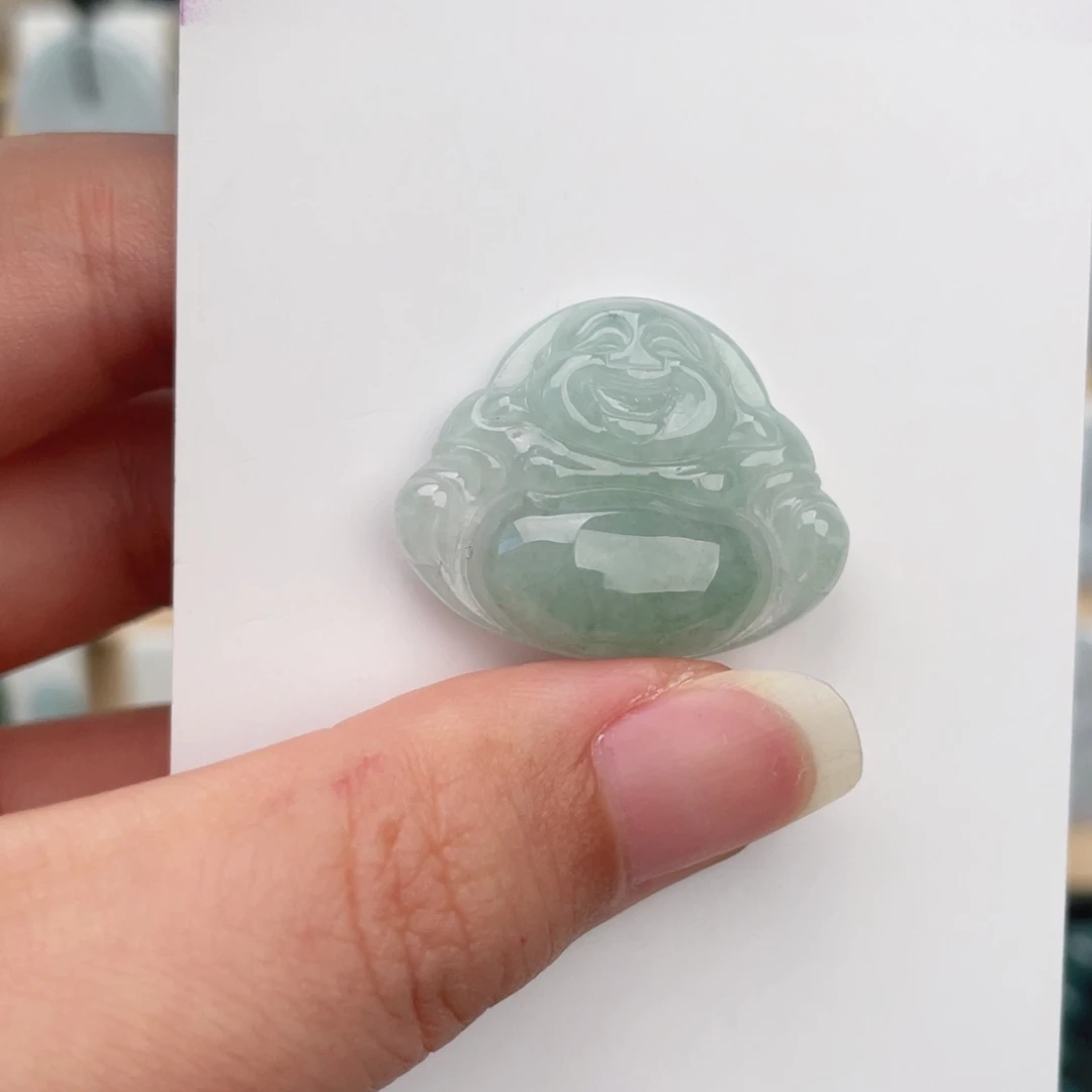 颈饰未镶嵌翡翠佛公