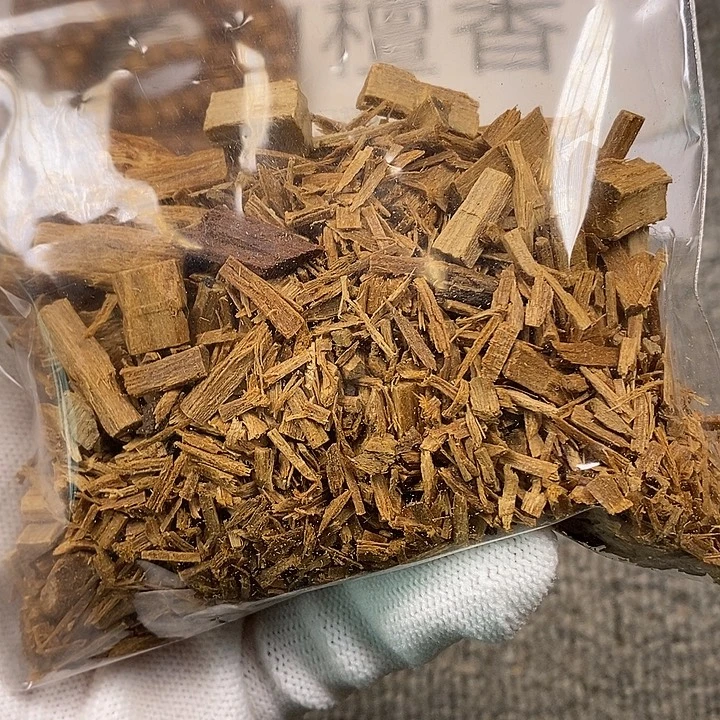 檀香木手串/手链老山檀香碎料50克