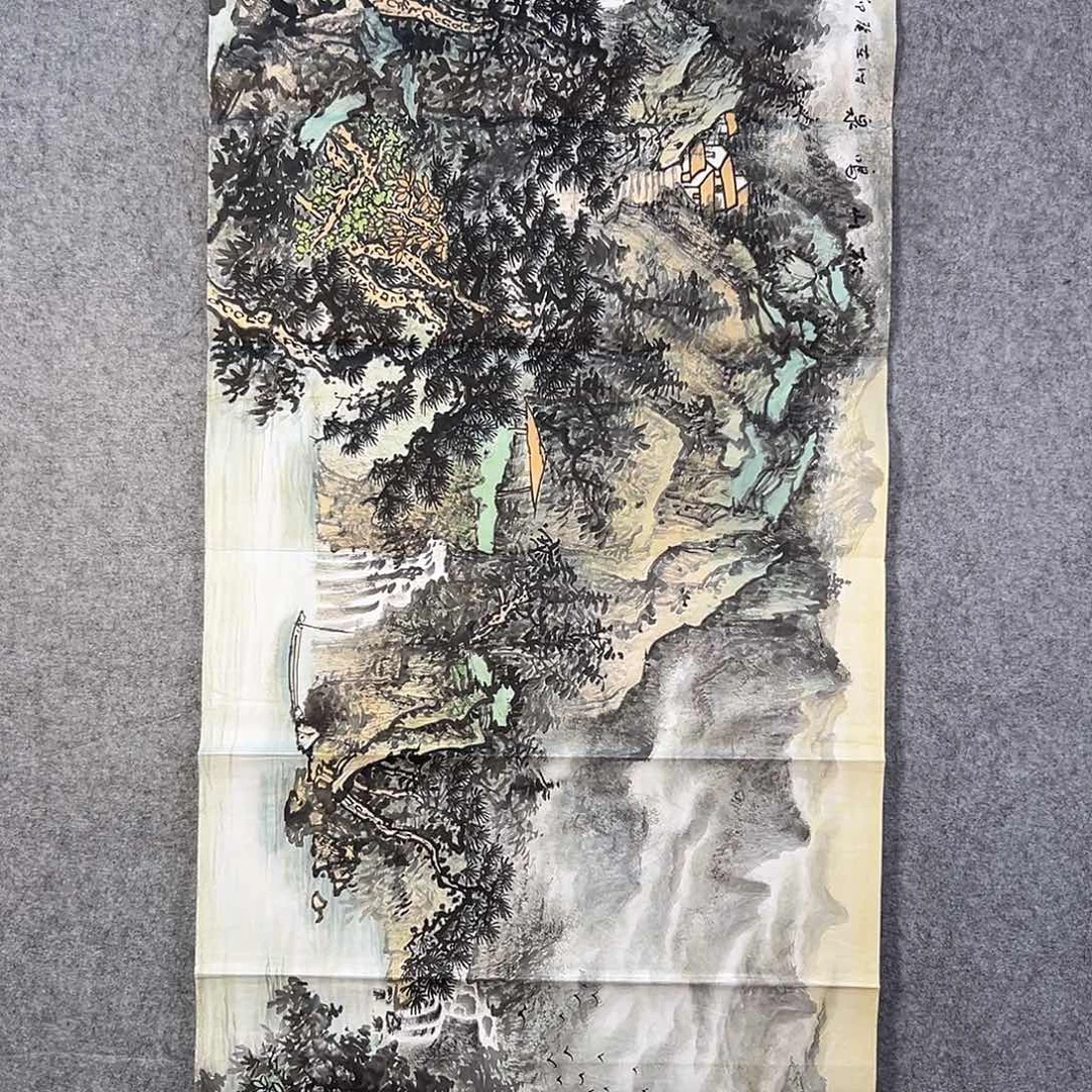 国画877 花鸟在此鸣叫的日子