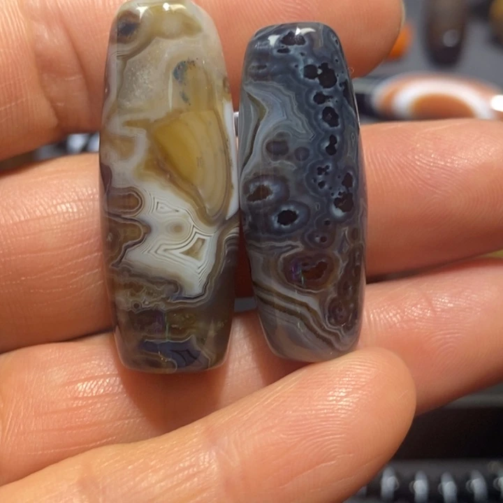 养***？玛瑙/玉髓未镶嵌挂件