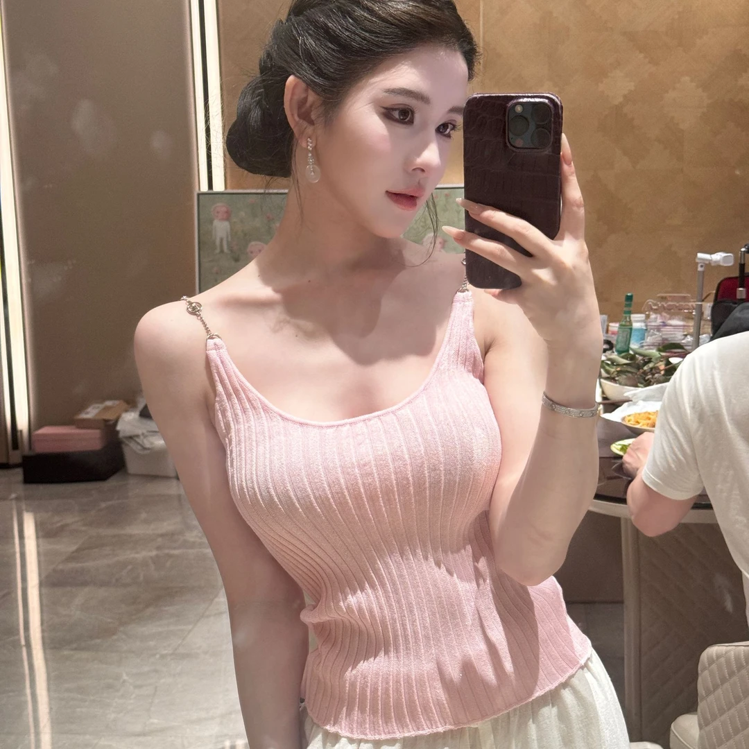 NicoHuangWJ 【M 小闪亮片】吊带背心上衣