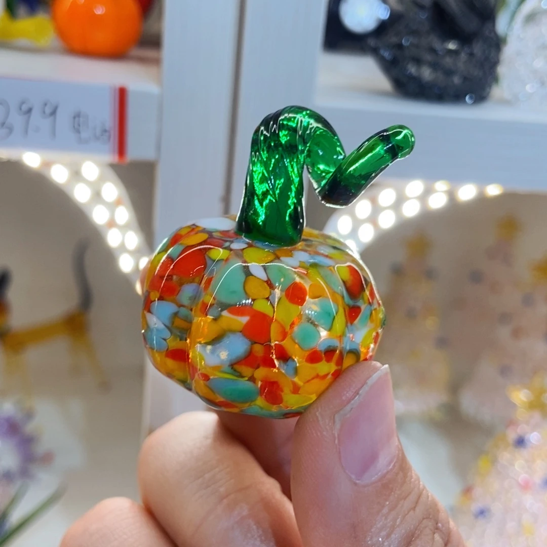 琉璃手工艺品南瓜