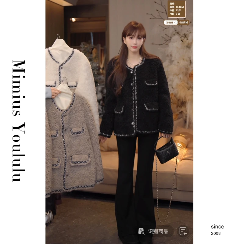 【mimius】游鹿鹿 韩系气质小香风外套 汉服 F11143