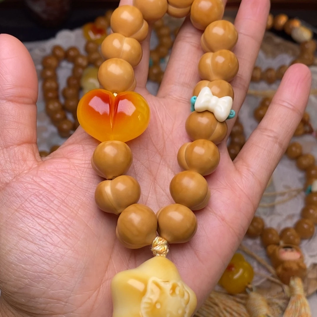 吊坠猴头核桃屁桃15加