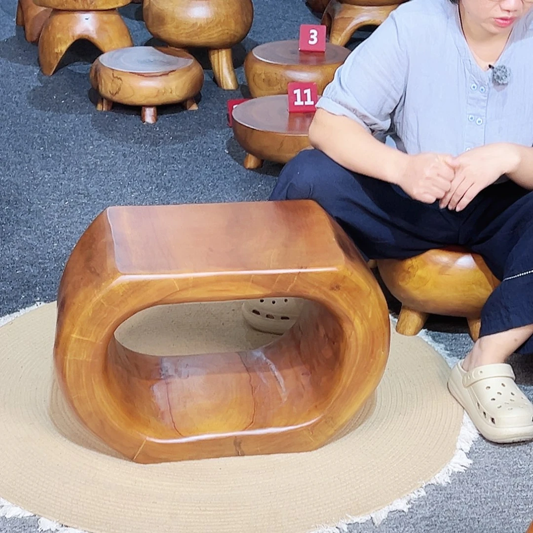看***鸟号香樟木尺寸：55-32-37cm