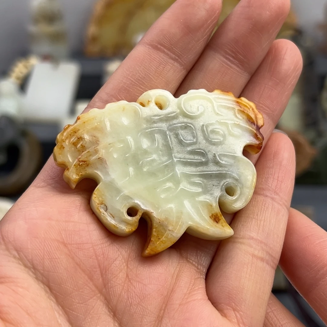 和田玉未镶嵌颈饰鉴古藏珍鉴古藏珍
