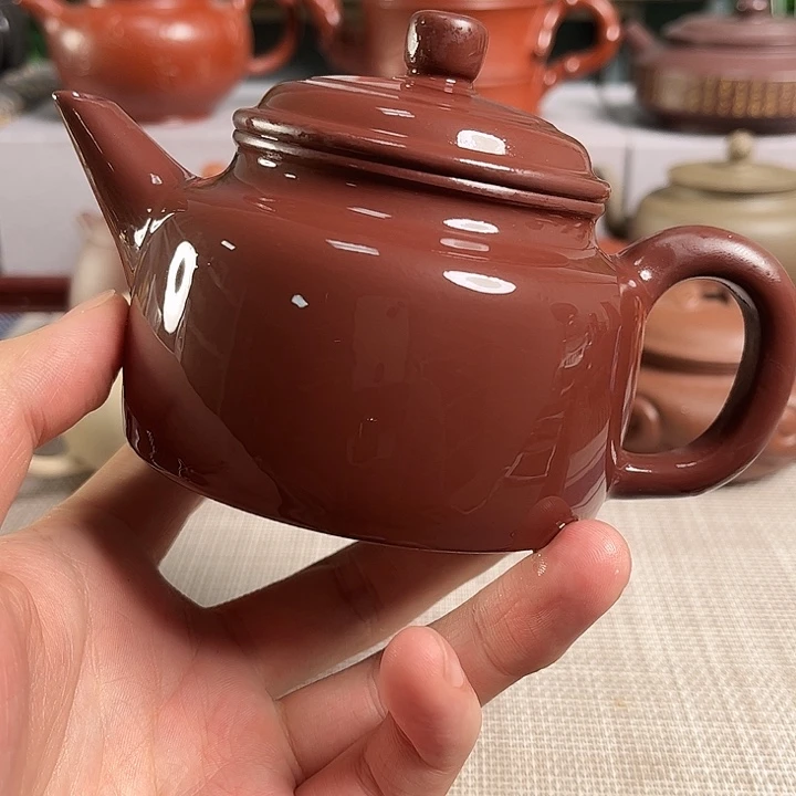 低***人茶杯紫砂宜兴原矿手工紫砂壶