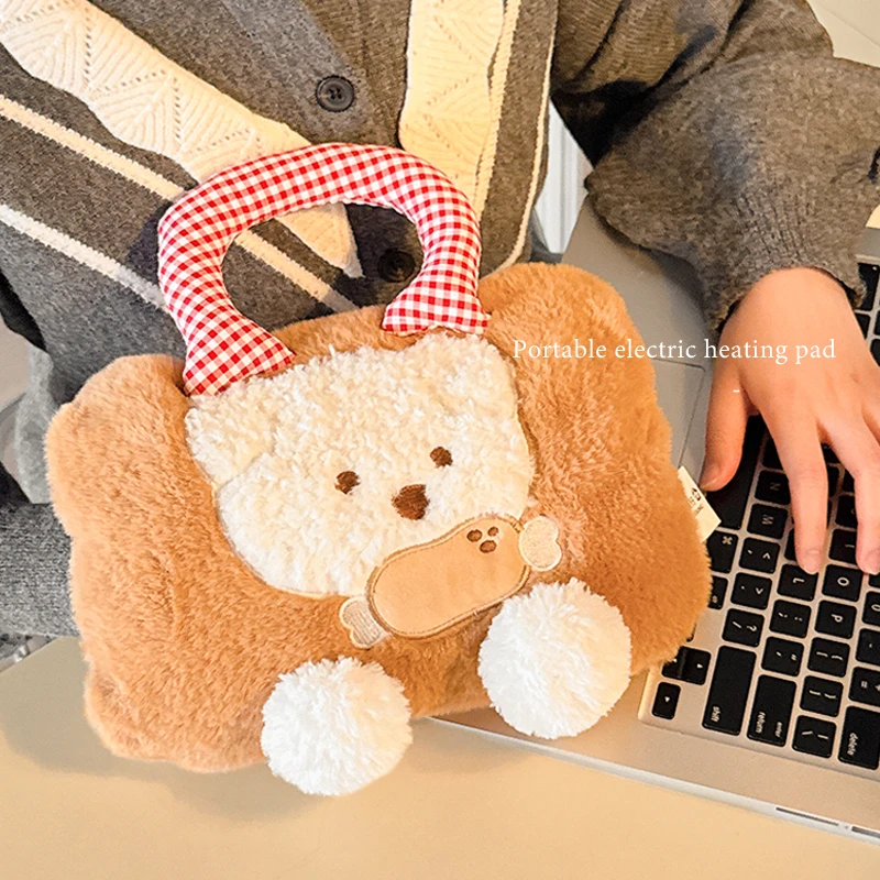 可爱手提热水袋充电款暖宝宝暖水袋暖手宝2025新款暖肚子被窝专用