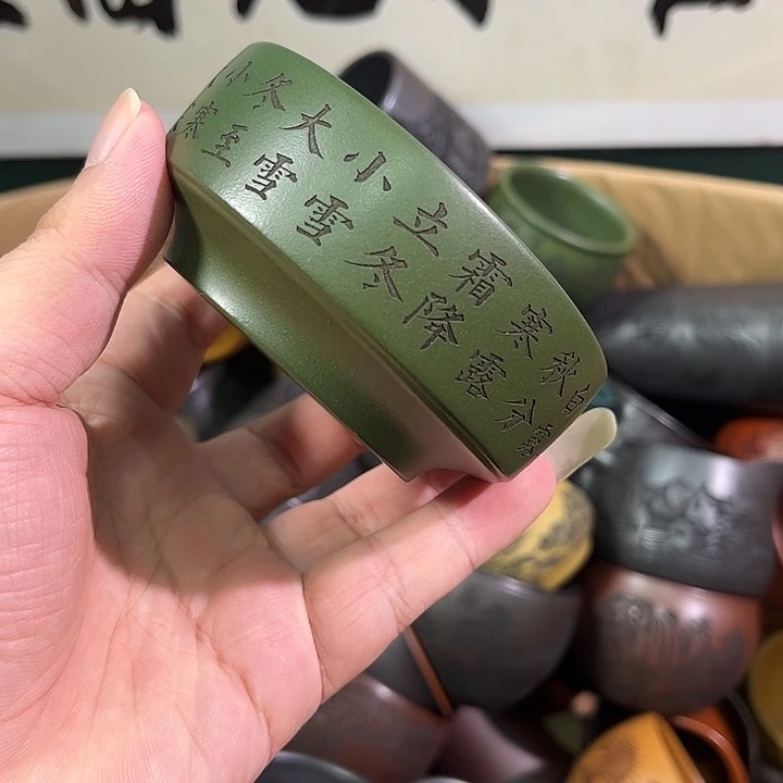 茶杯紫砂全手工紫砂主人杯