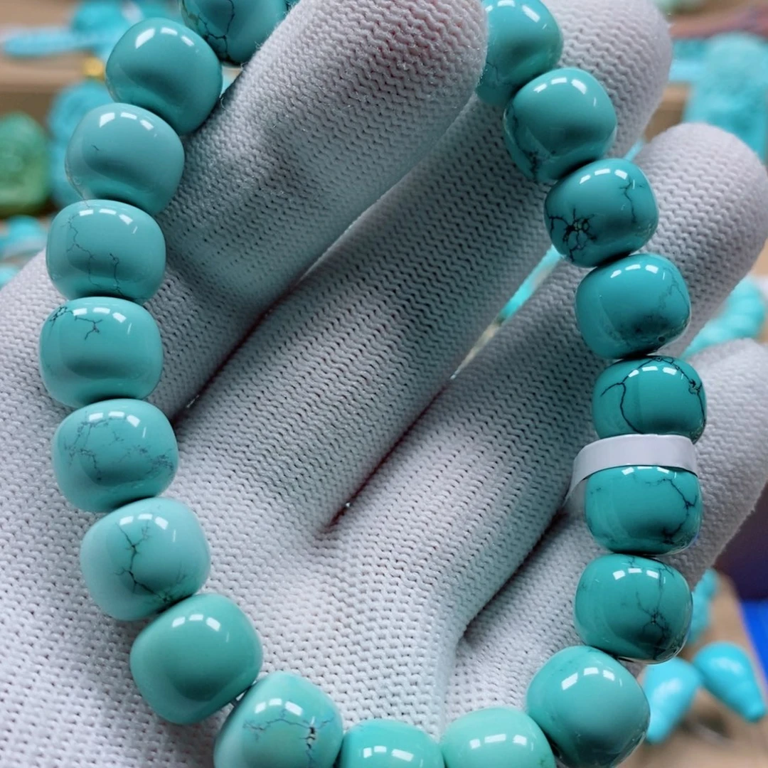 绿松石珠宝奇石未镶嵌强*＃