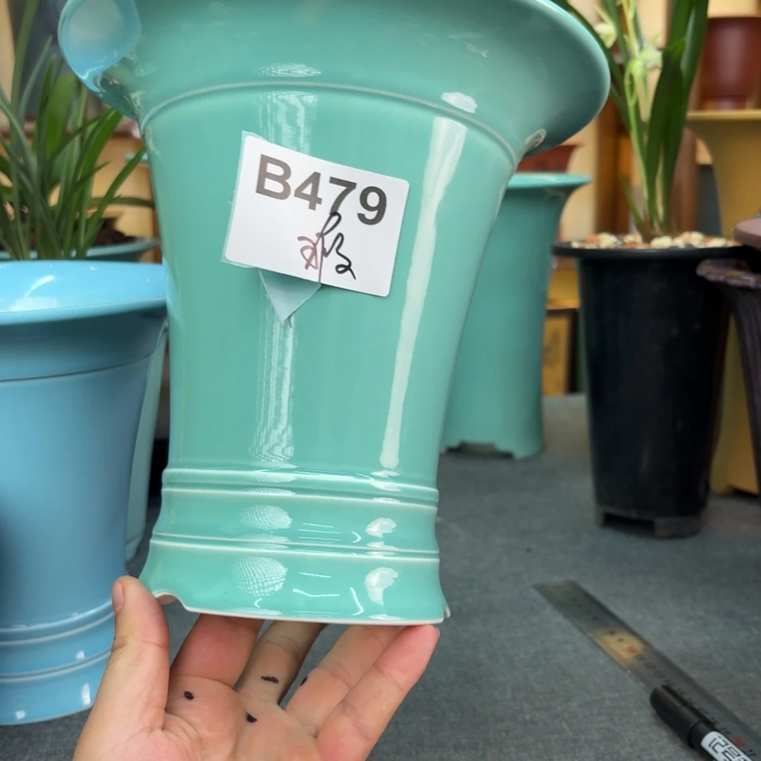 骑***出紫砂花盆兰花4568598585889