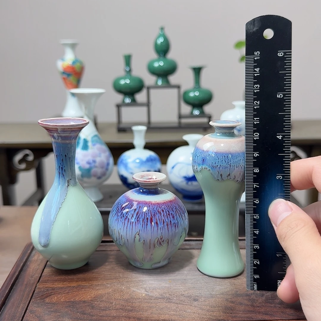 陶瓷手工非常迷你小花器