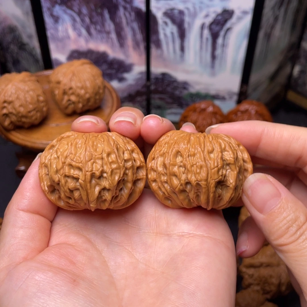 文玩核桃把件44全品正磨