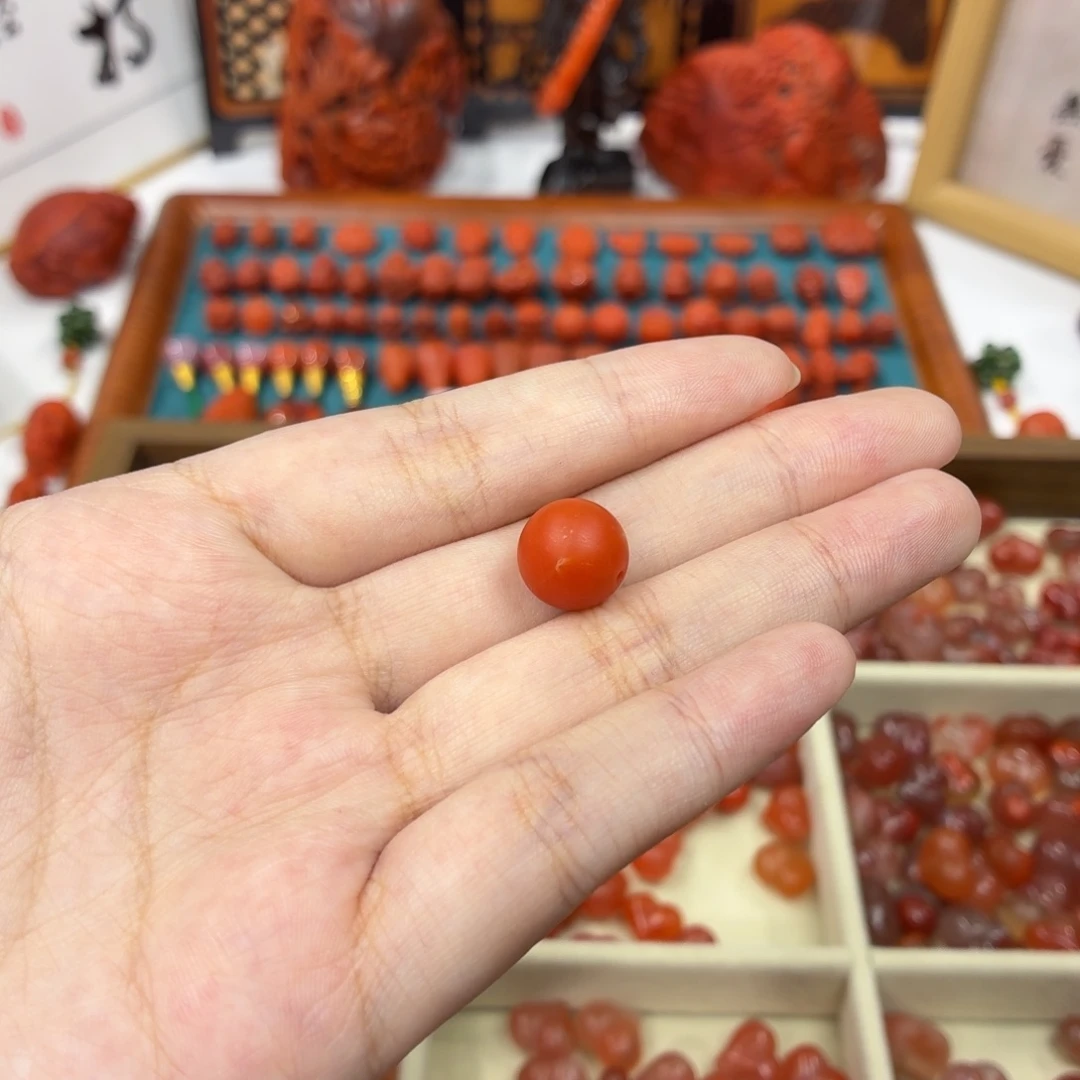 南红玛瑙未镶嵌配饰南红圆珠
