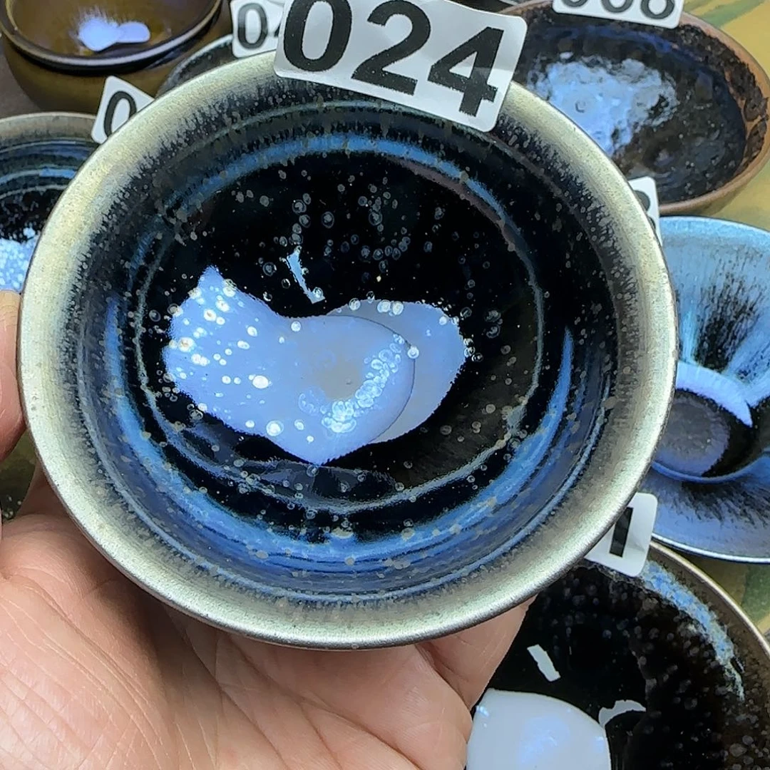 茶盏建阳建盏龙窑柴烧主人杯