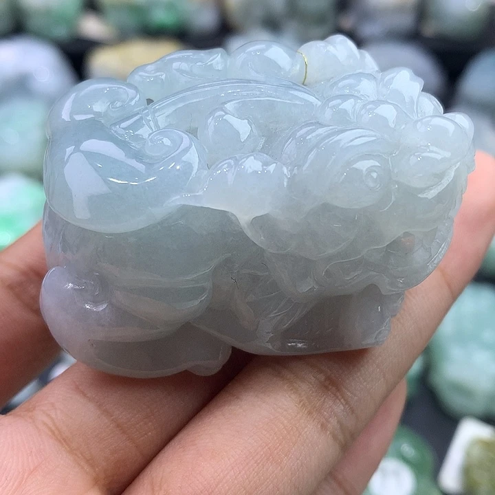 颈饰未镶嵌翡翠天然缅甸翡翠