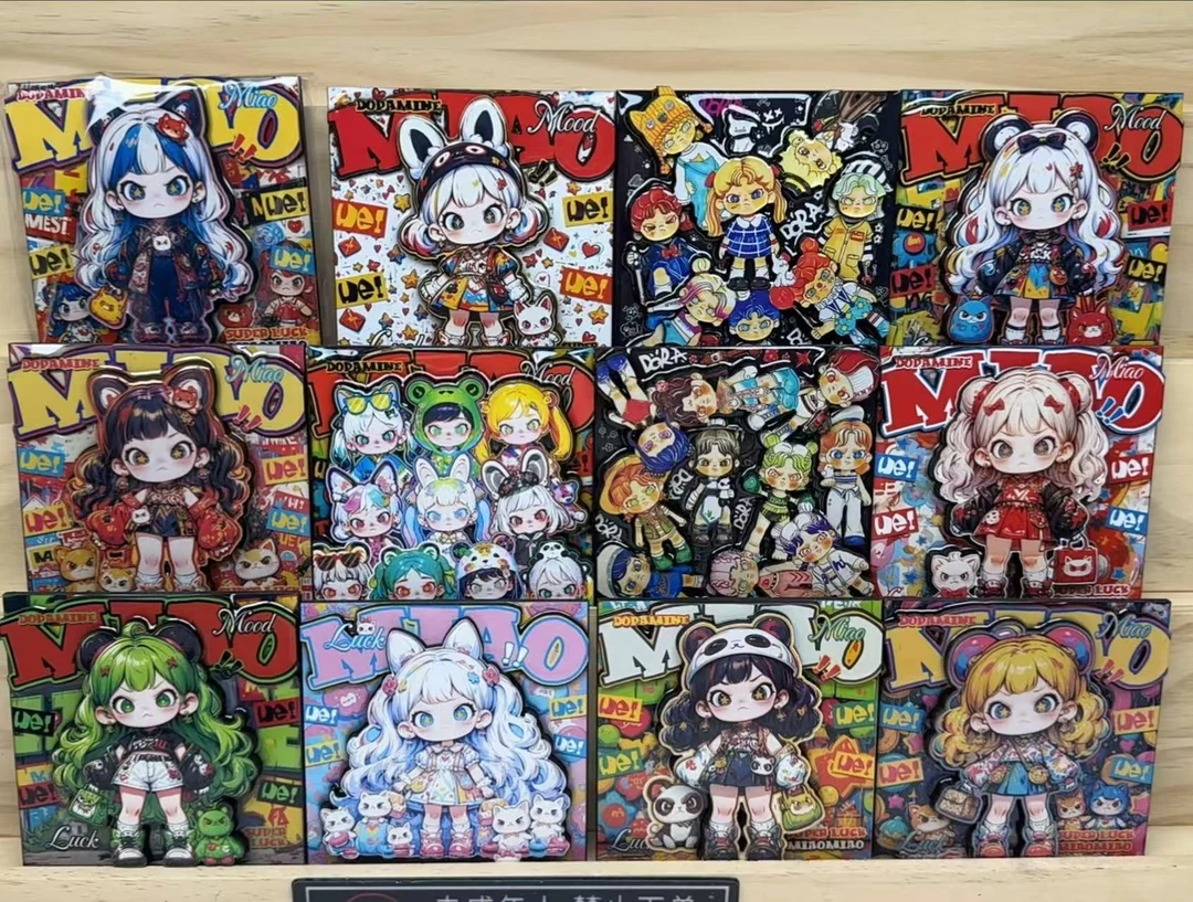 LABUBU拉布布冰箱贴朵拉大表姐冰箱贴SP冰箱贴木制磁吸冰箱贴