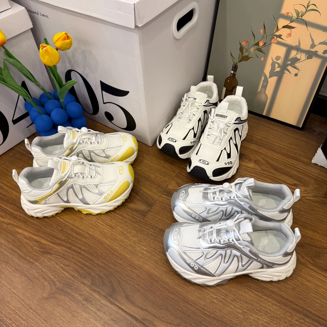 【AYU】2025新款夏季户外徒步登山百搭休闲老爹鞋网红ins