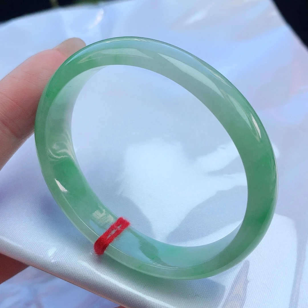 翡翠手镯未镶嵌52贵妃882277