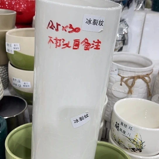 多肉绿植陶瓷花盆9.9包邮，有孔