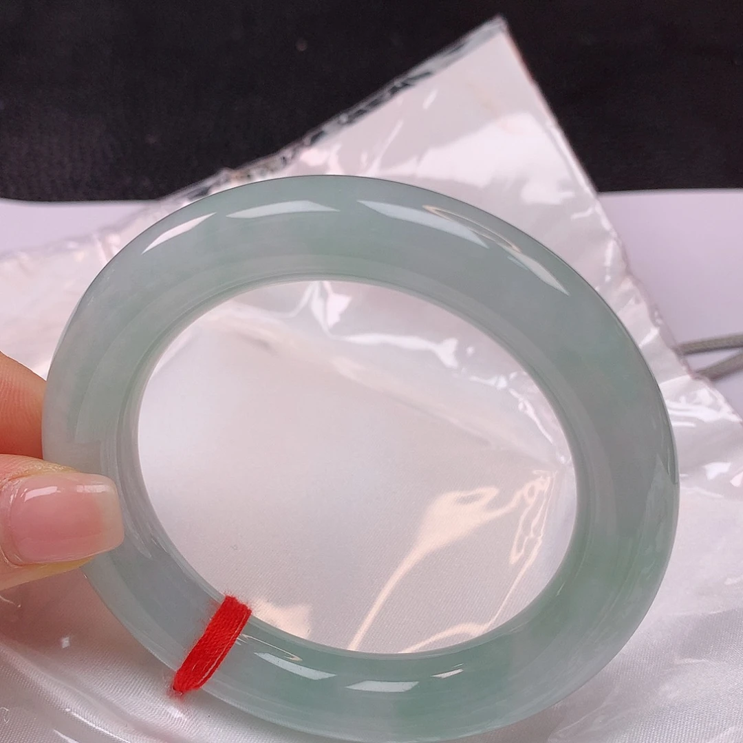 【闪购商品】未镶嵌手镯翡翠56圆条手镯