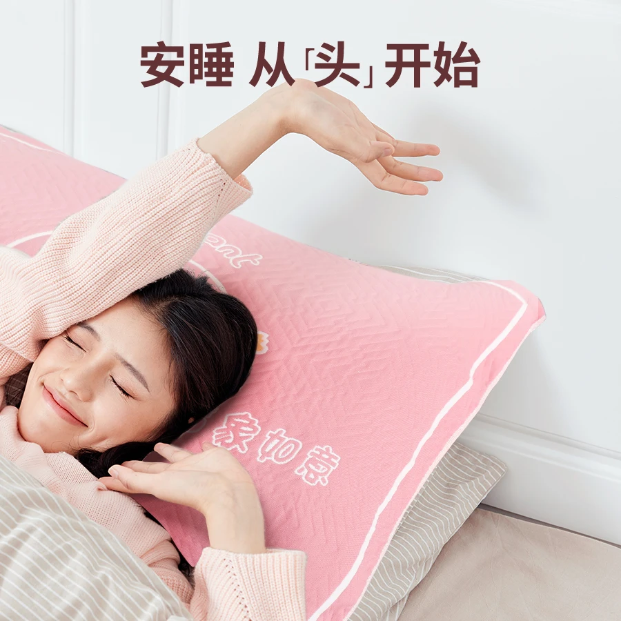 纯棉全棉100%纱布枕巾高档品牌热销一对装吸汗吸油透气纱布枕头巾