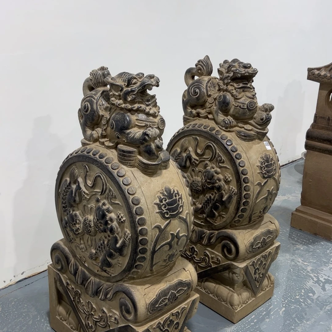 抱鼓石貔貅不包邮