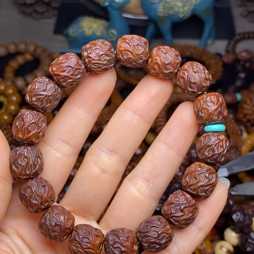 紫金鼠手串逍**在火焰纹13尺寸