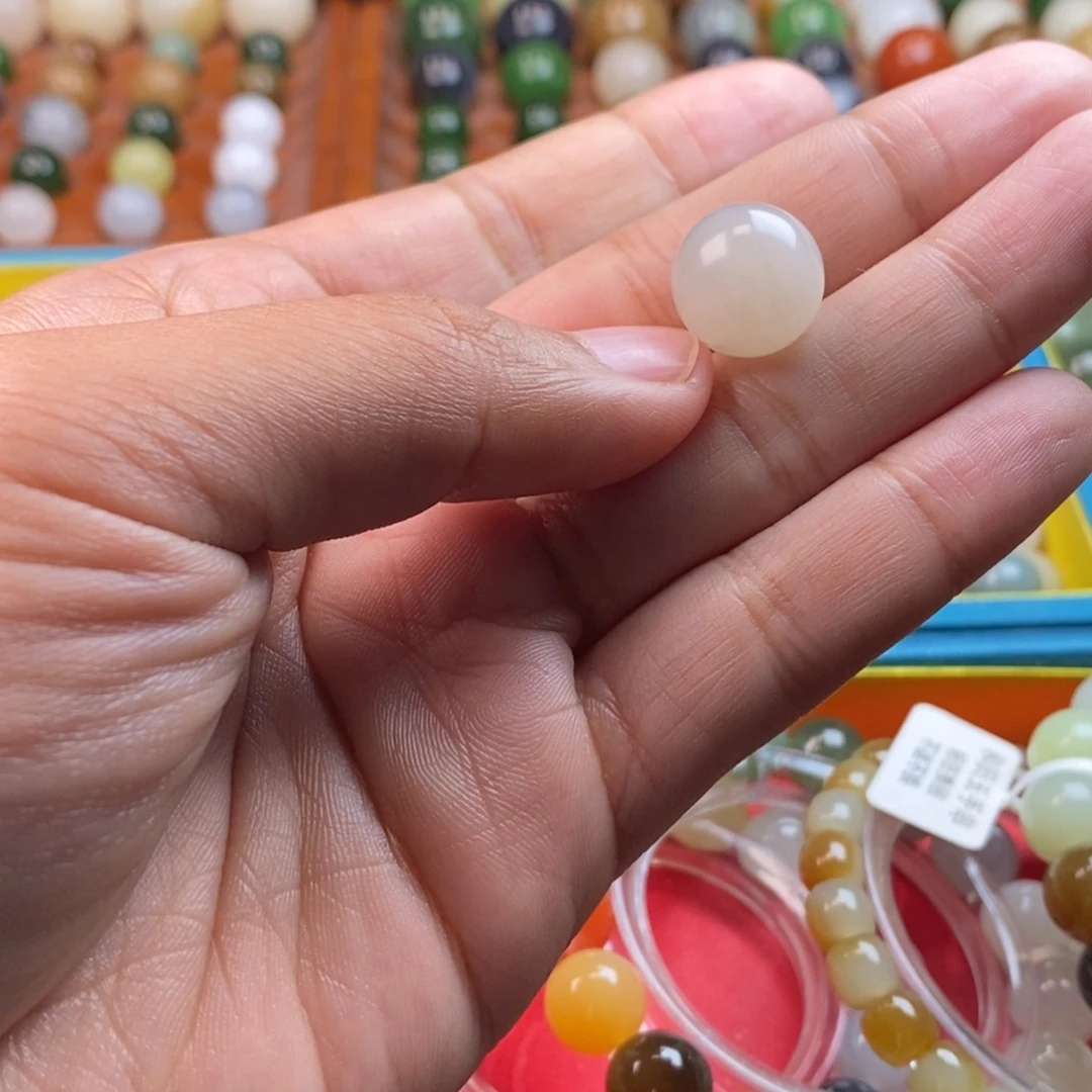 和田玉未镶嵌珠宝奇石卡14藕粉y水线