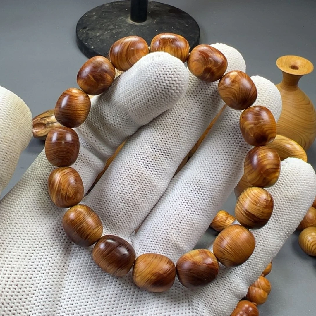 柏木（崖柏）太行黑油闪电1.2枣珠