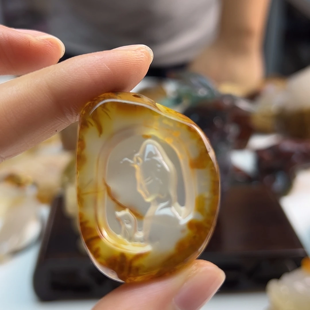 玛瑙/玉髓未镶嵌颈饰