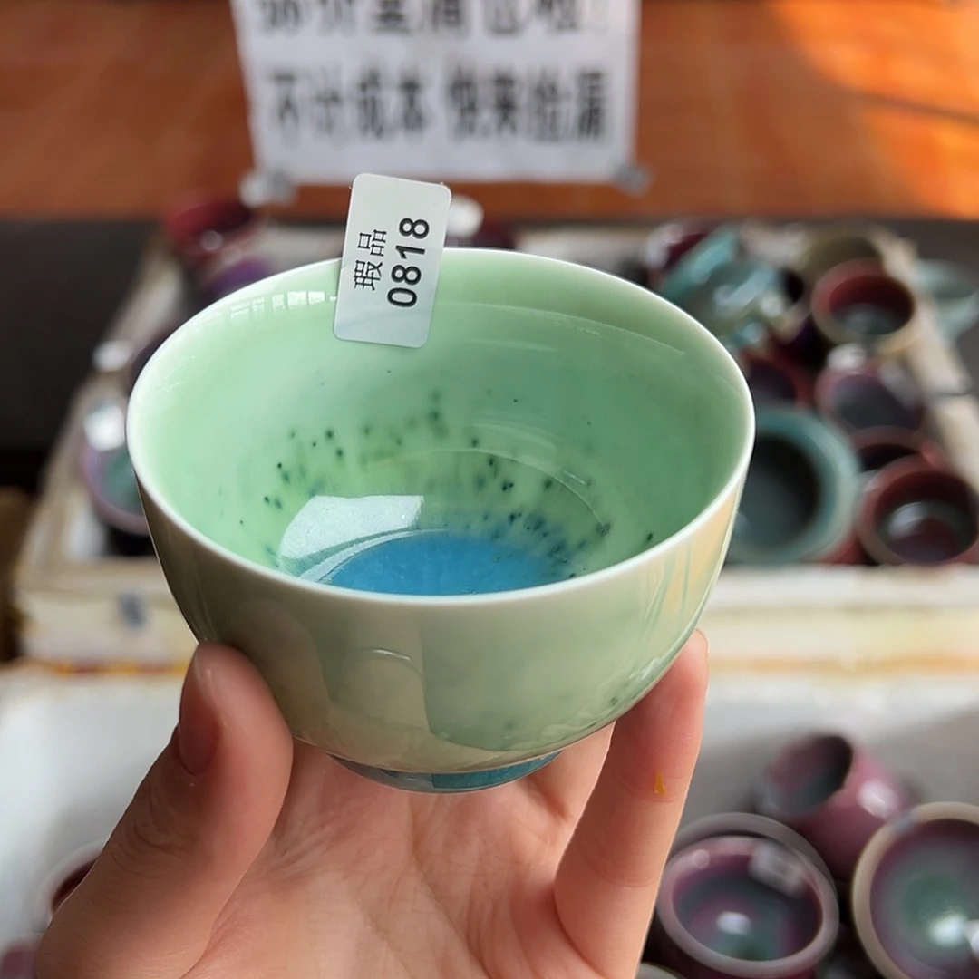 摆件陶窑口自销原矿钧瓷