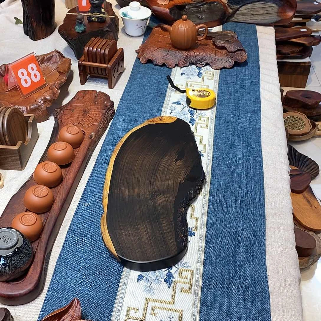 紫光檀随形干泡盘