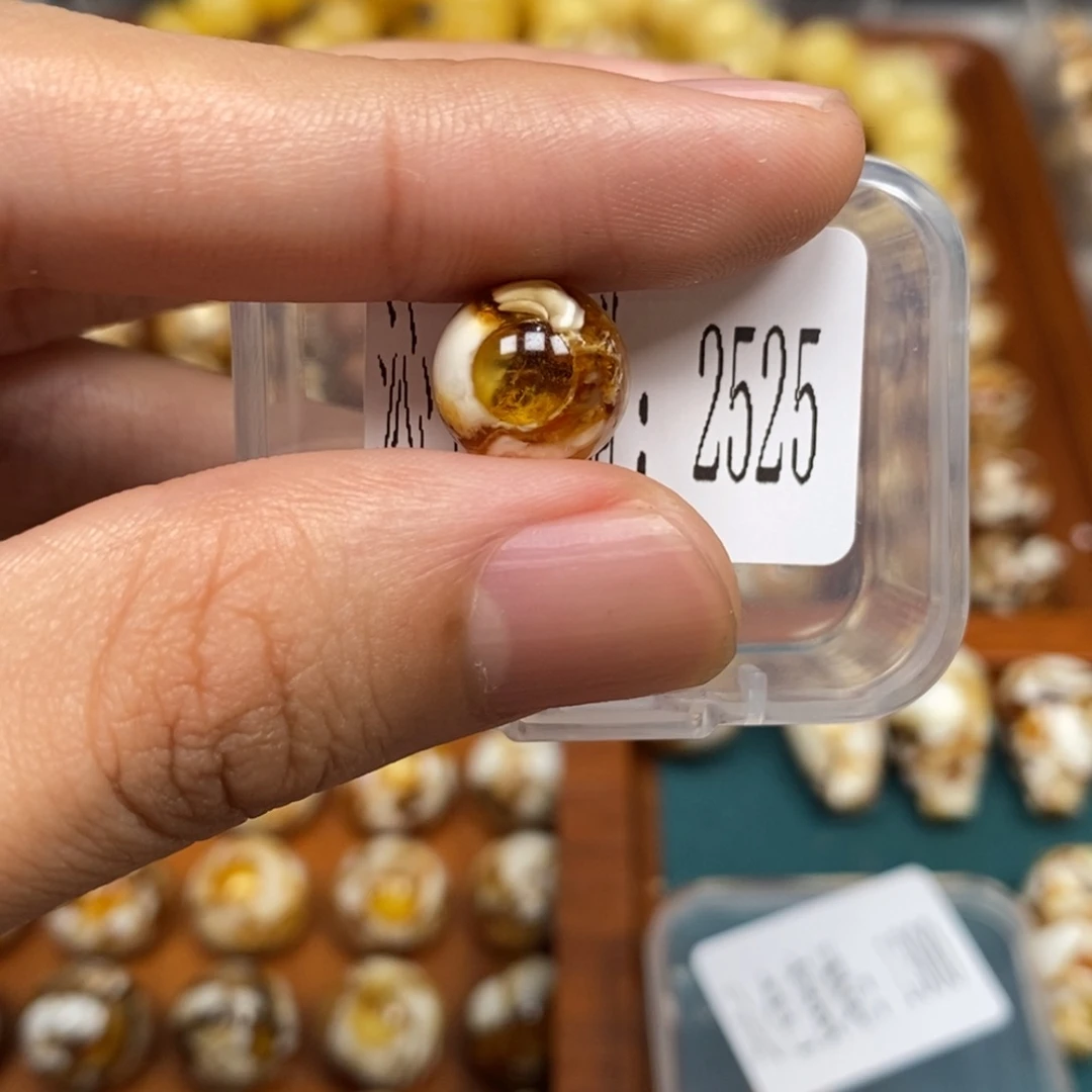 猴头核桃把件沁色圆珠老型2525