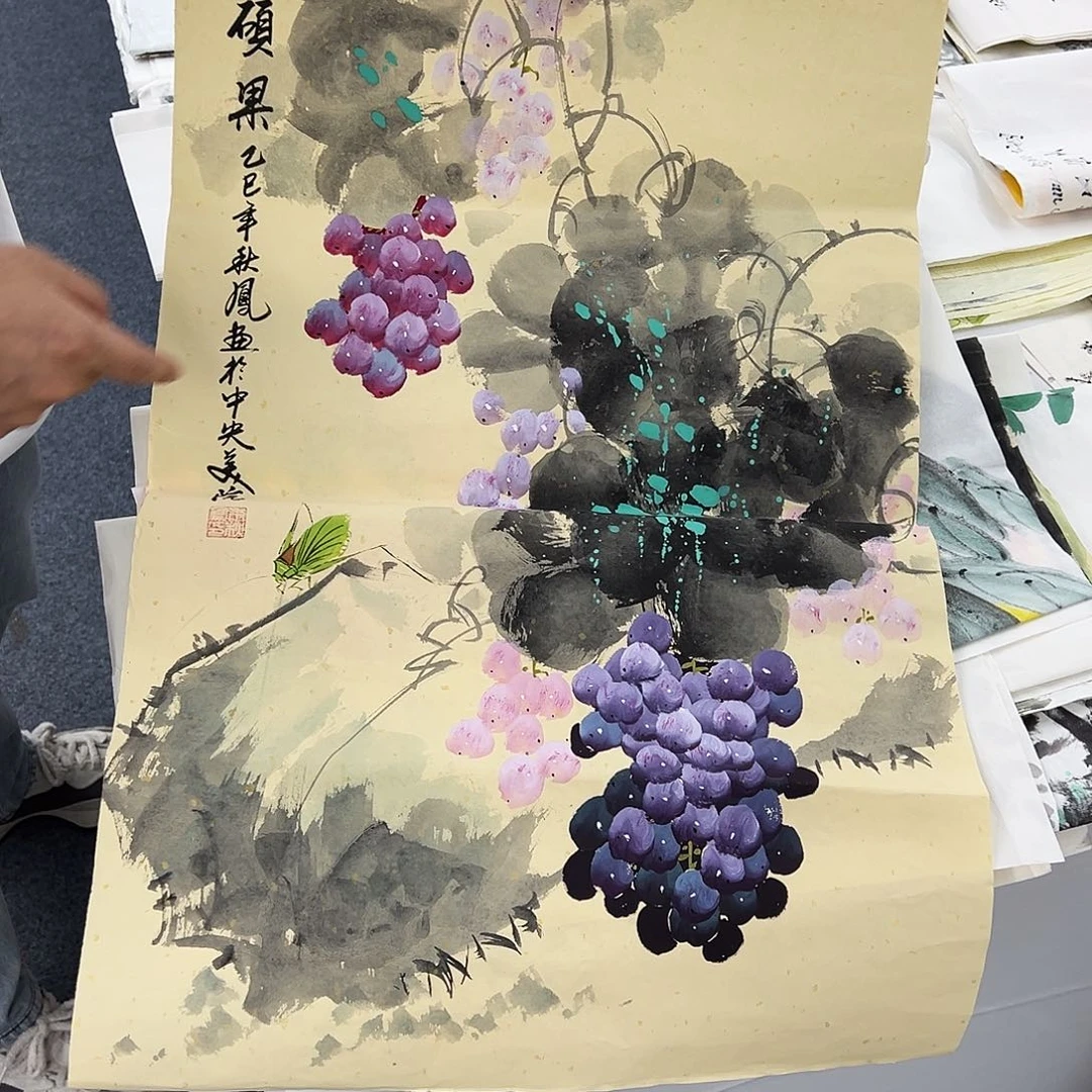 国画纯手绘作品欣赏