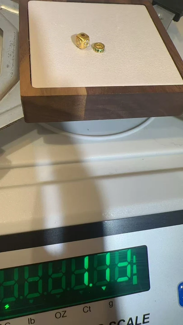 足金精品工艺吊坠