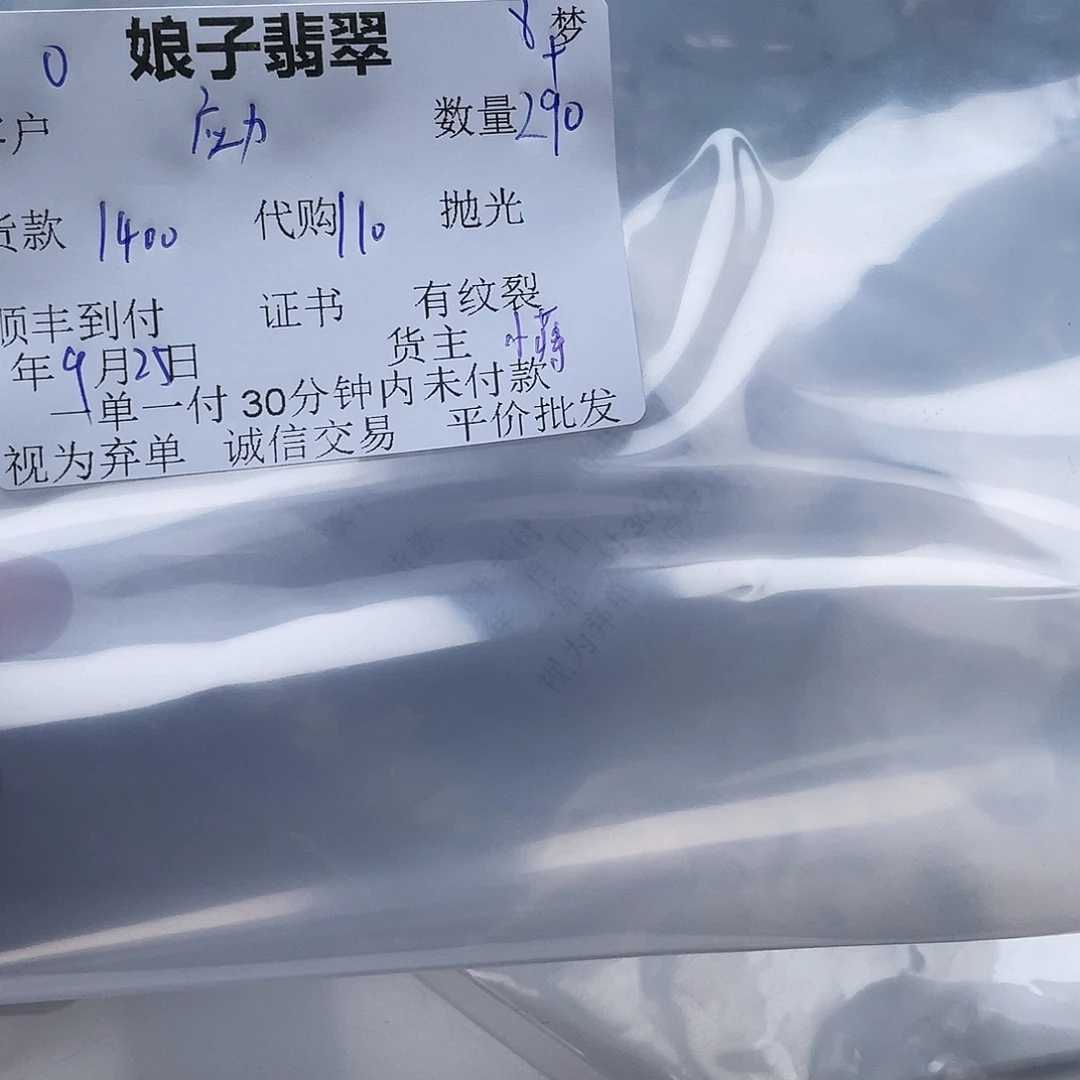 我***力翡翠未镶嵌颈饰翡翠