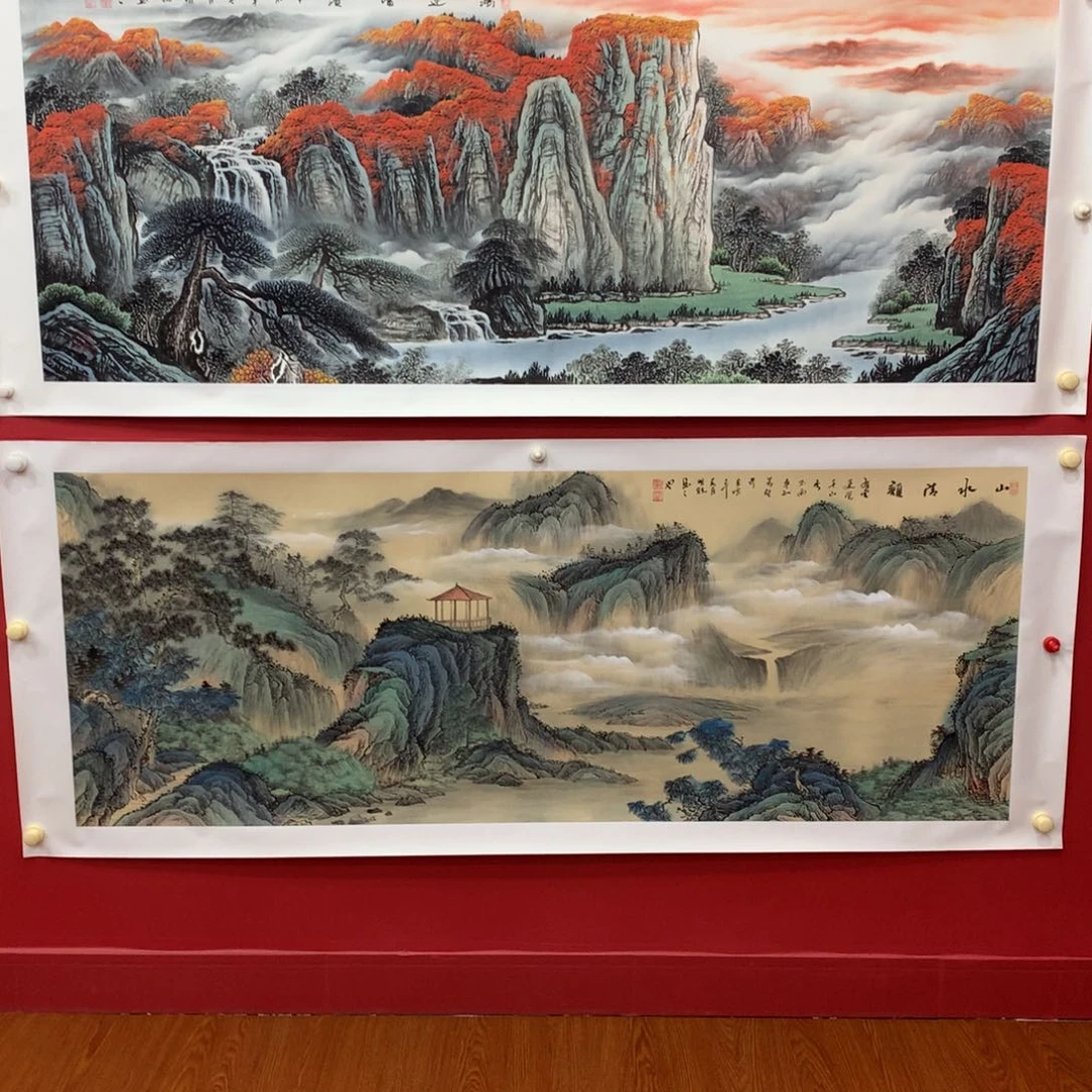 彪***国画小六尺小六尺古法山水