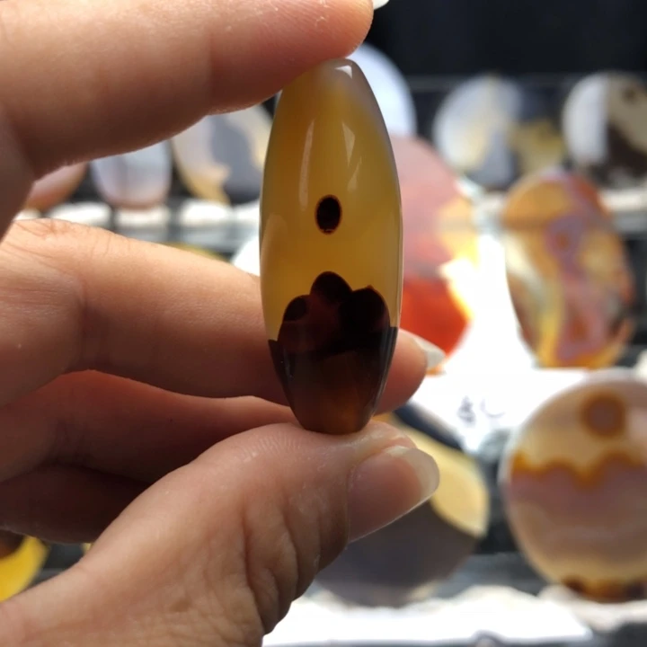 合金玛瑙/玉髓珠宝奇石27